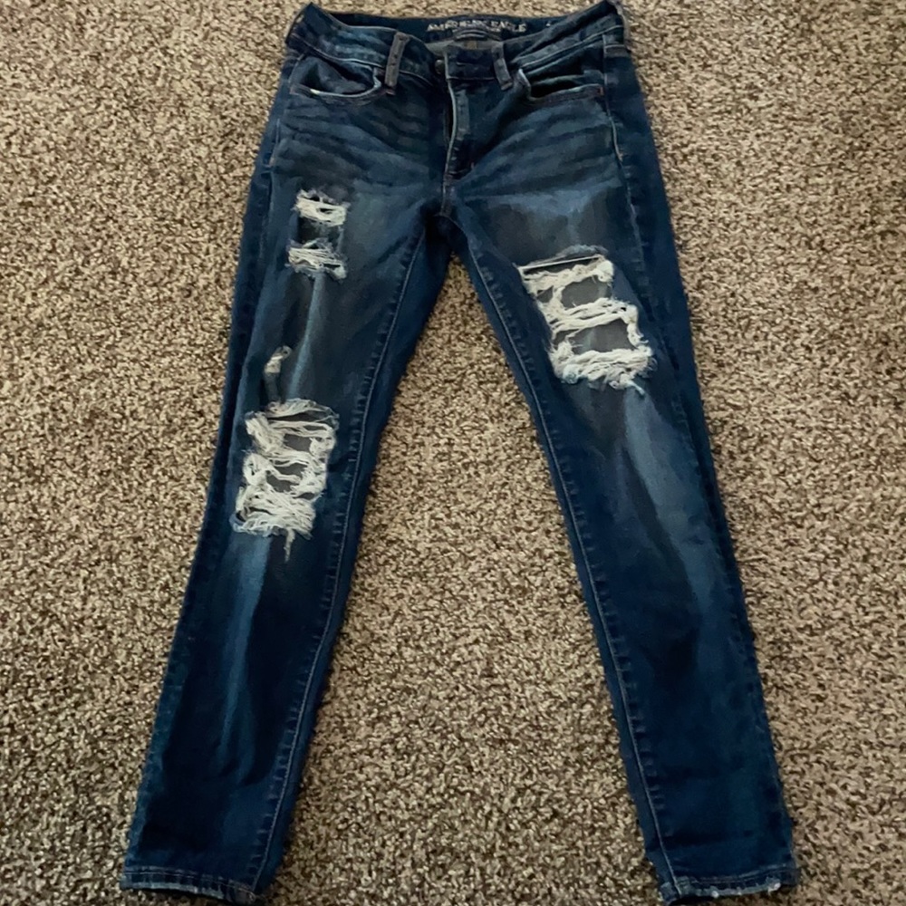 Distressed Jeans